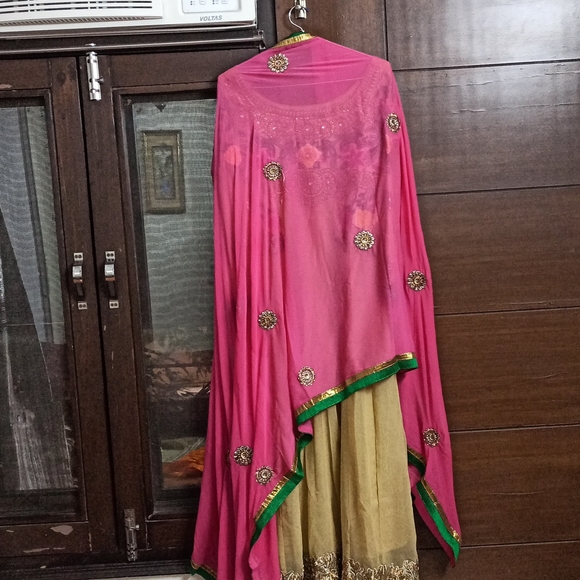 Other - Anarkali ankle length suit/gown with Dupatta n churidar